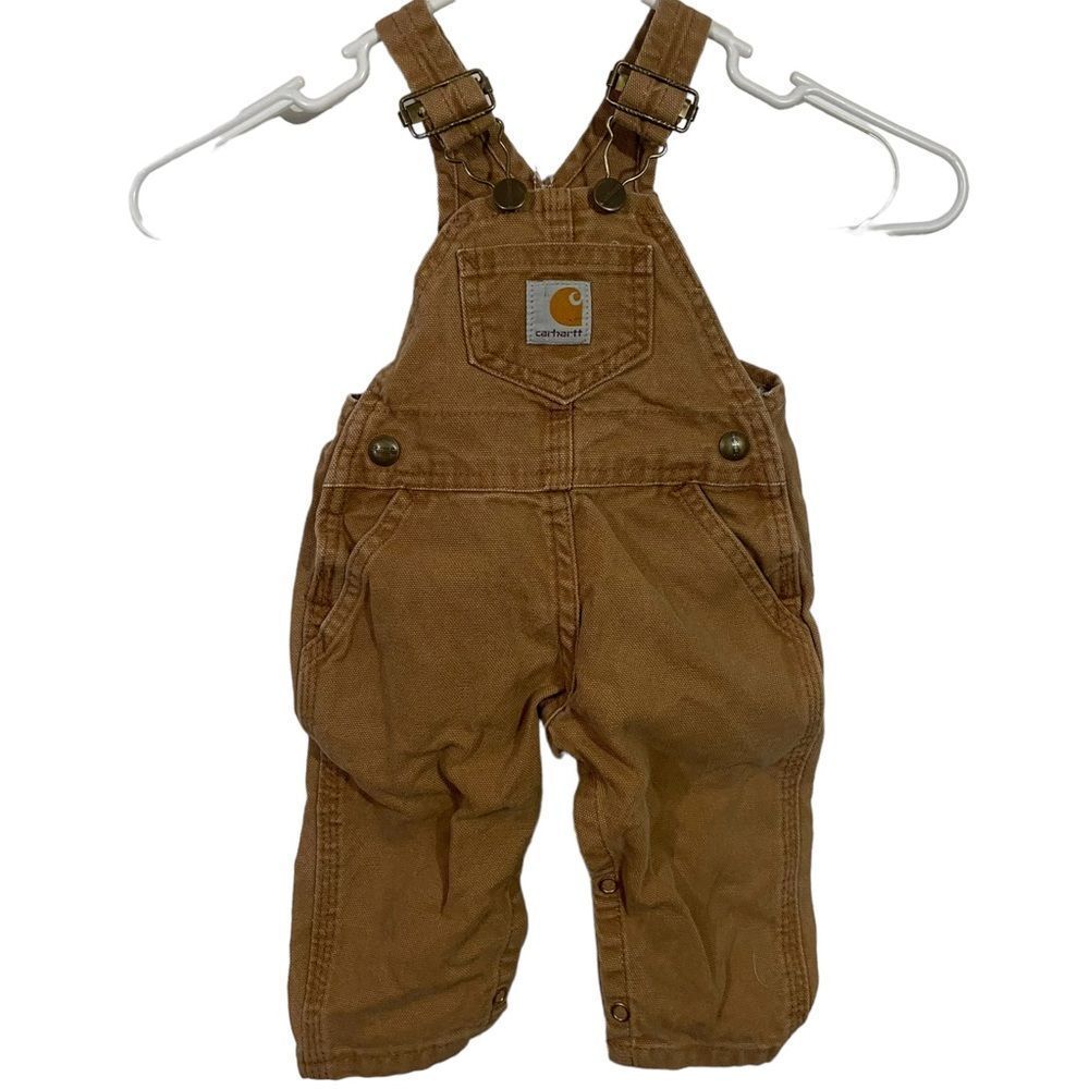 Carhartt 6M Tan Outdoor Overalls